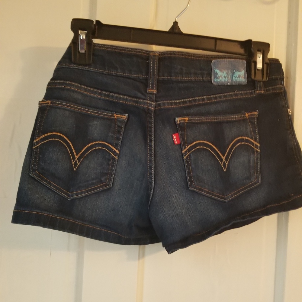 Levi's denim shorts